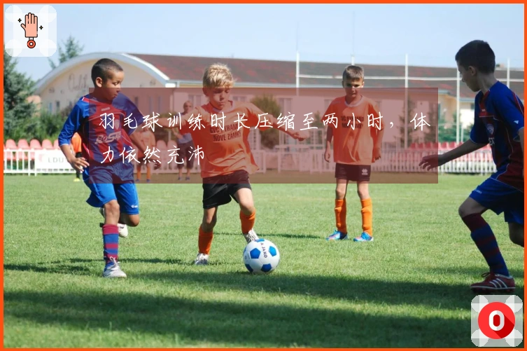 羽毛球训练时长压缩至两小时，体力依然充沛